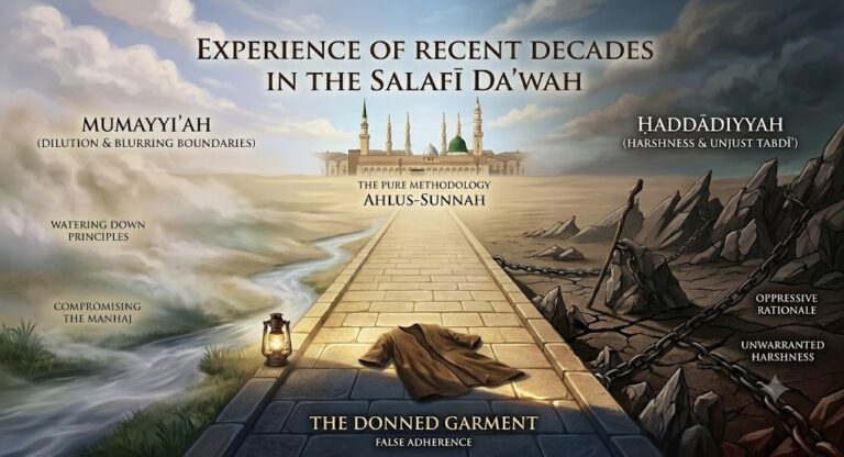 Experience of the Last Few Decades in the Salafi Da’wah: The Infiltrators Who Donned the Garment of Salafiyyah, Moving Between Two Extremes Against the People of the Sunnah—Mumayyi’ah and Ḥaddādiyyah